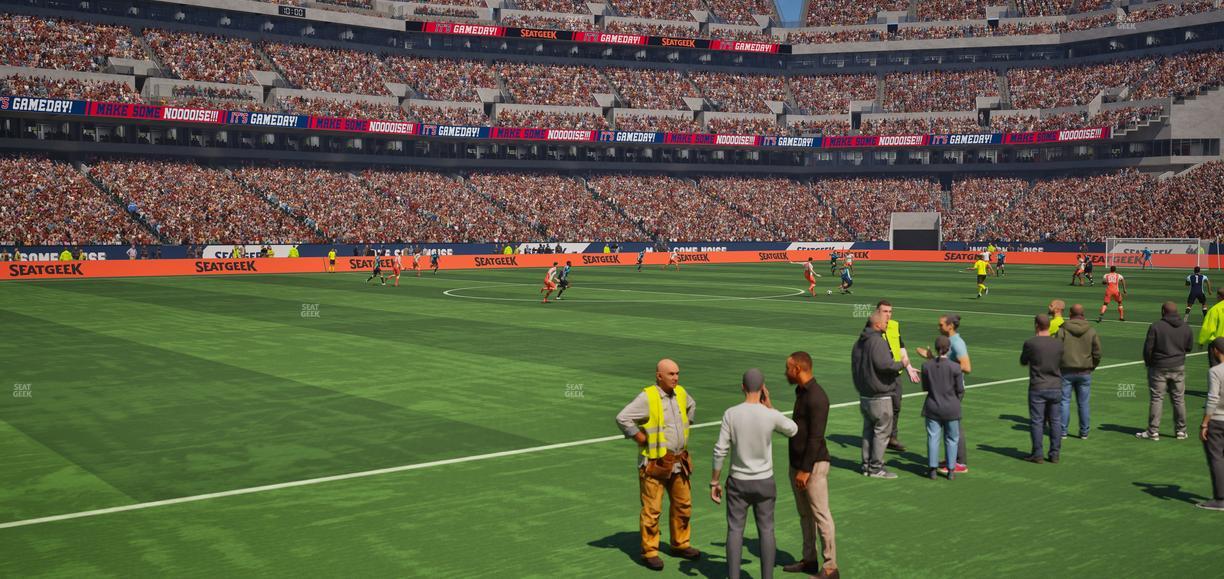 Lincoln Financial Field - Section 136 Seat View