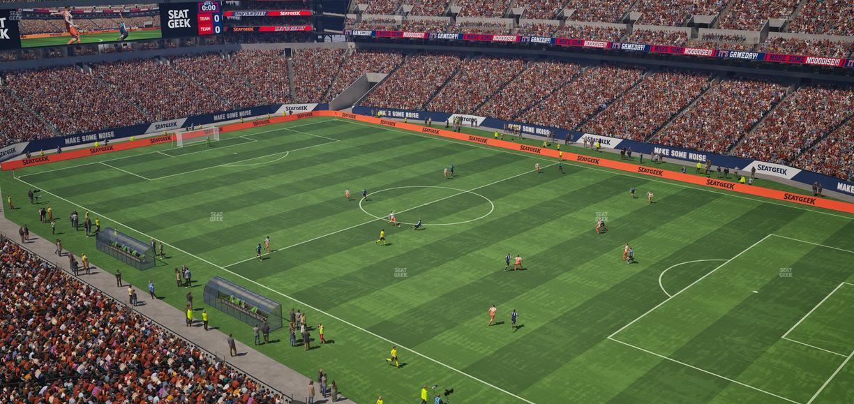 Lincoln Financial Field - Section 206 Seat View