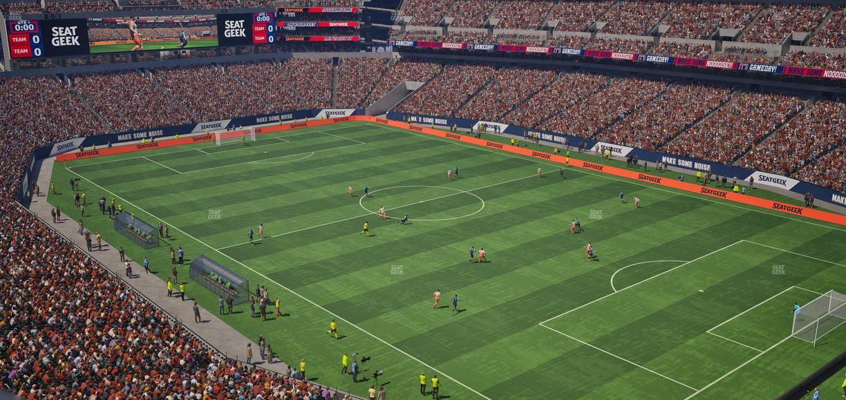 Lincoln Financial Field - Section 207 Seat View