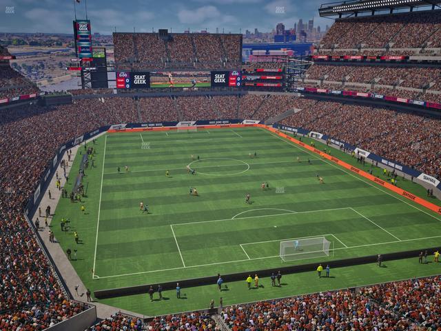 Lincoln Financial Field - Section 210 Seat View