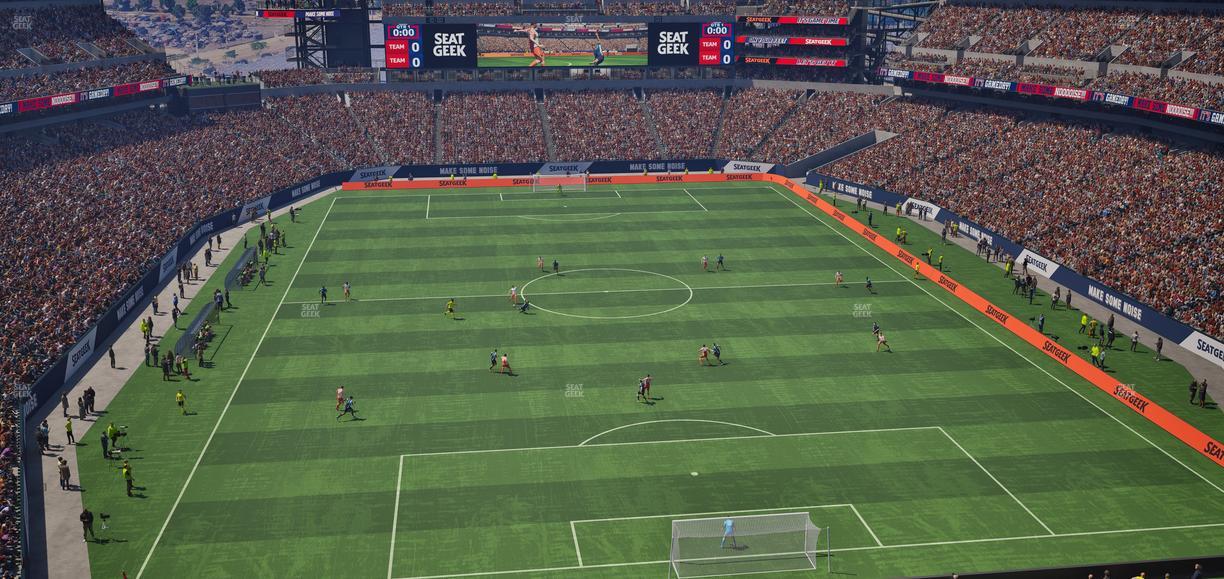 Lincoln Financial Field - Section 211 Seat View