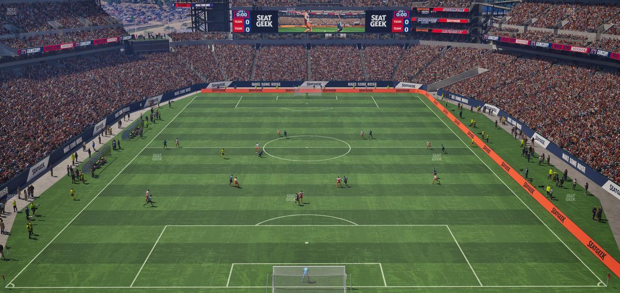 Lincoln Financial Field - Section 212 Seat View