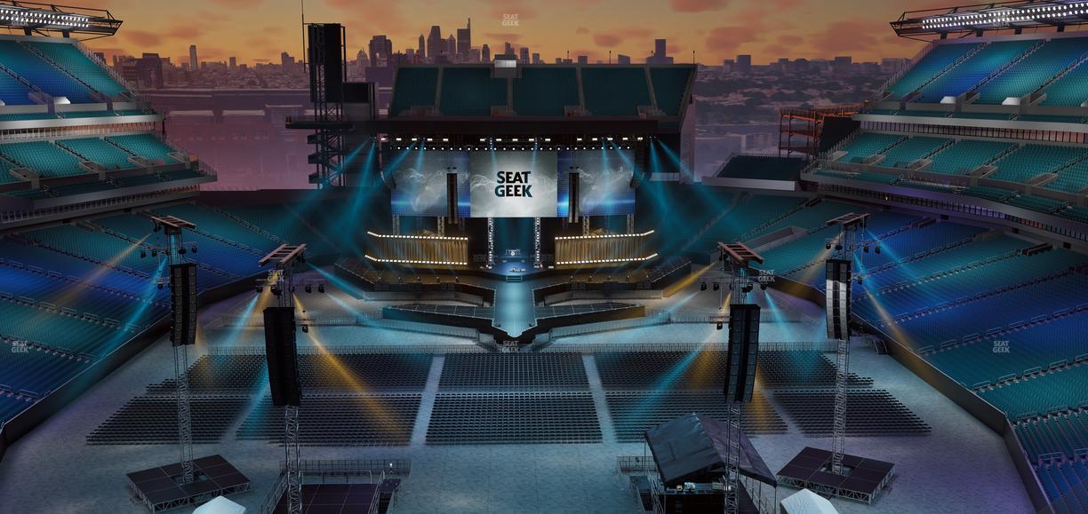 Lincoln Financial Field - Section 212 Seat View
