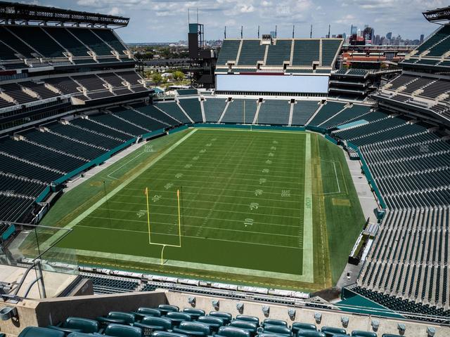 Lincoln Financial Field - Section 214 Seat View