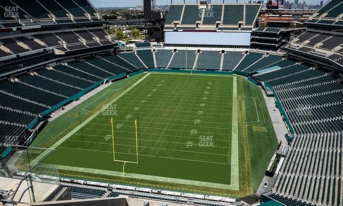 Lincoln Financial Field - Section 214 Seat View