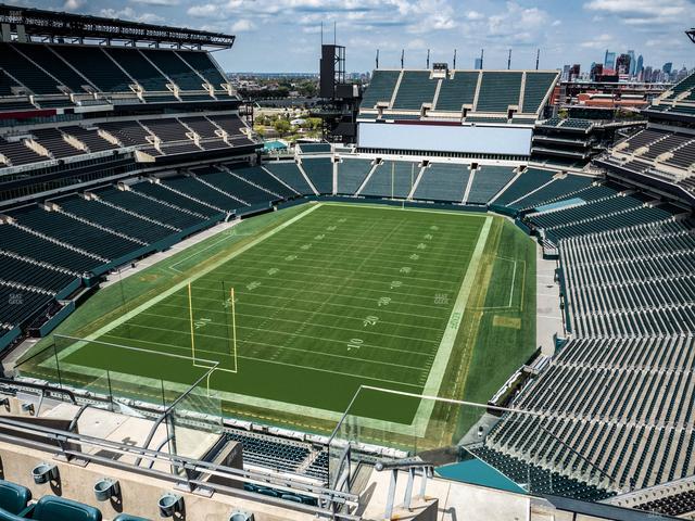 Lincoln Financial Field - Section 215 Seat View