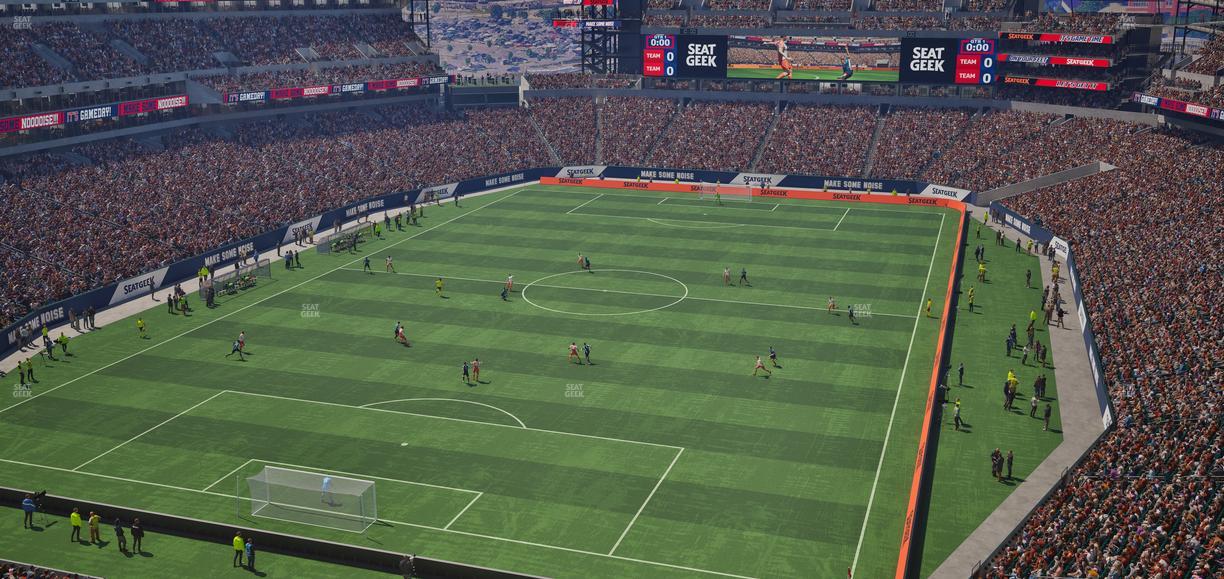 Lincoln Financial Field - Section 215 Seat View