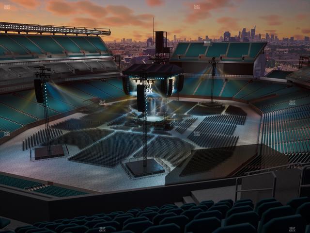 Lincoln Financial Field - Section 216 Seat View