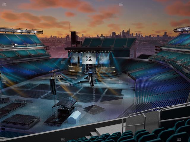 Official view from Section 216 at Lincoln Financial Field