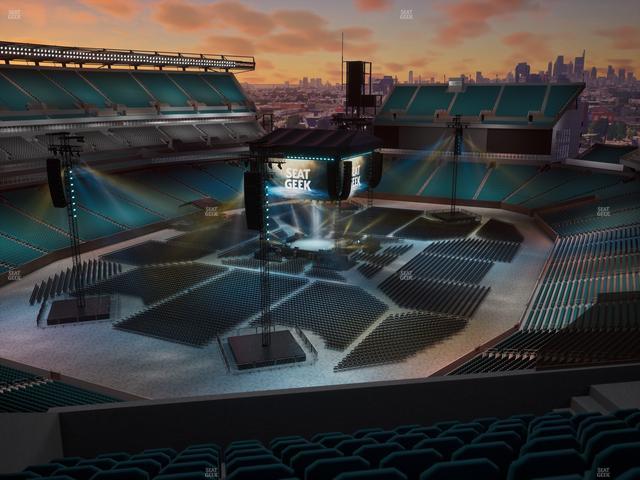 Lincoln Financial Field - Section 217 Seat View