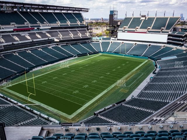 Lincoln Financial Field - Section 218 Seat View