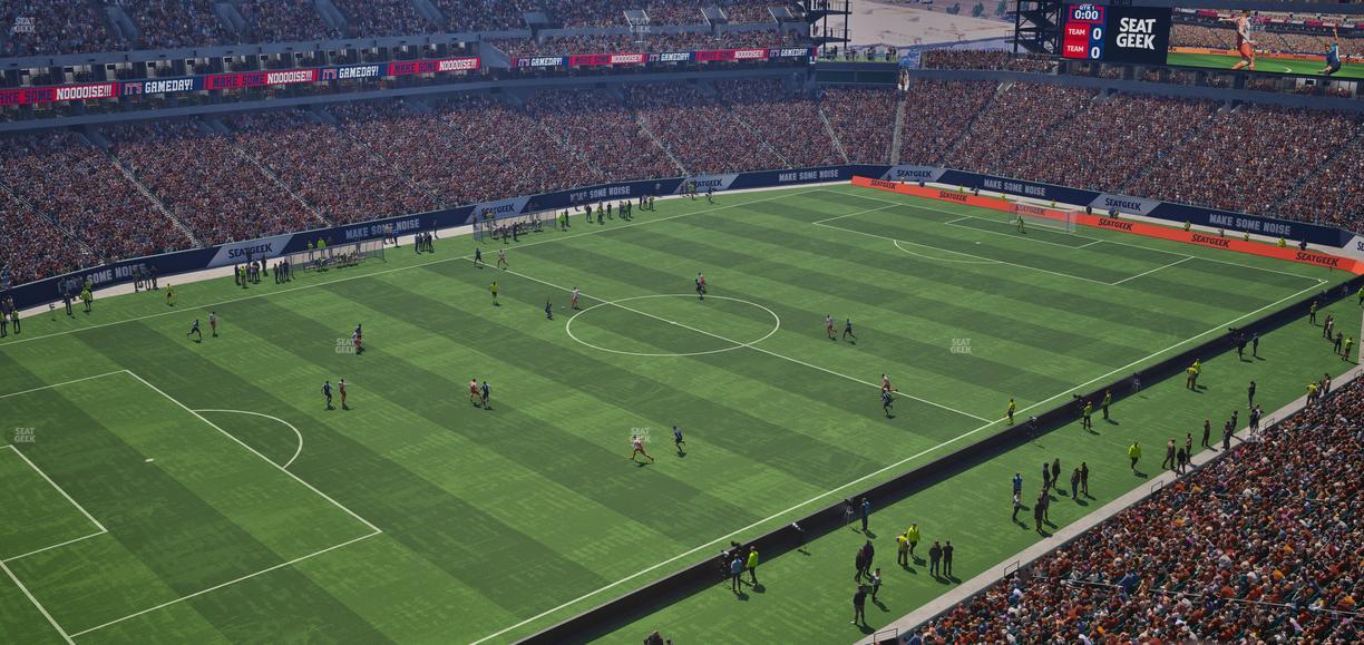 Lincoln Financial Field - Section 220 Seat View