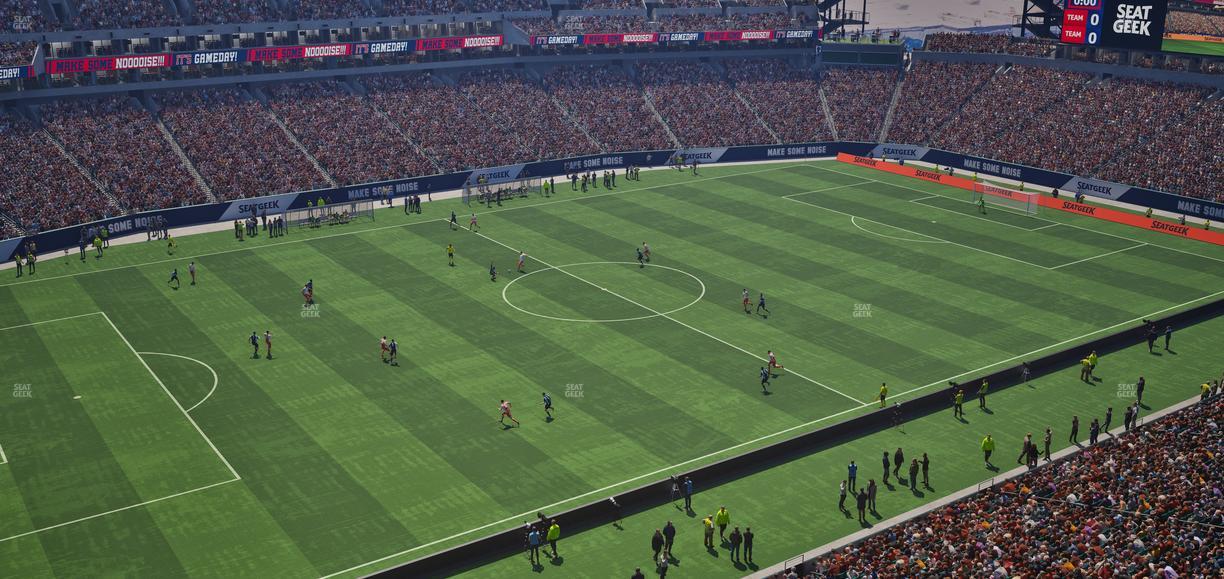 Lincoln Financial Field - Section 221 Seat View