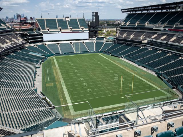 Lincoln Financial Field - Section 233 Seat View