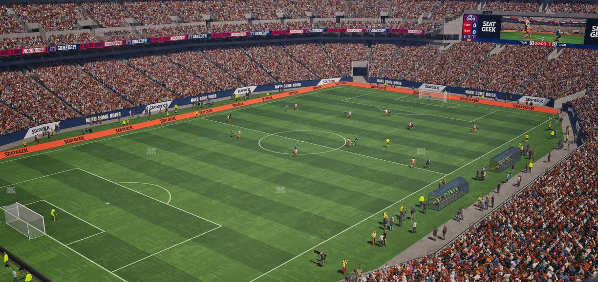 Lincoln Financial Field - Section 239 Seat View