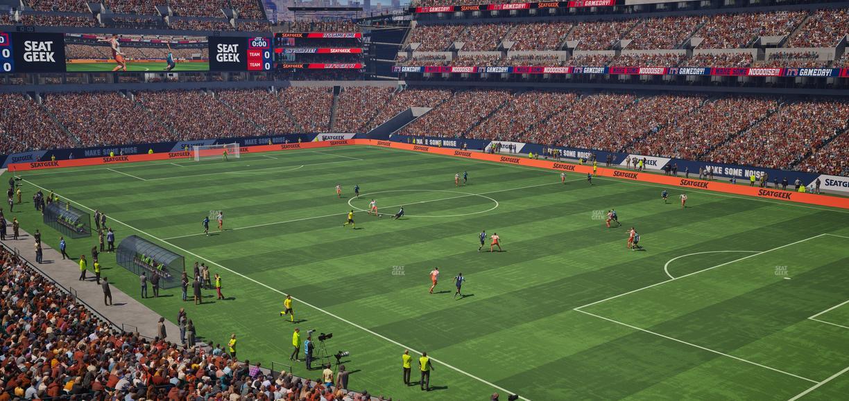 Lincoln Financial Field - Section C 6 Seat View