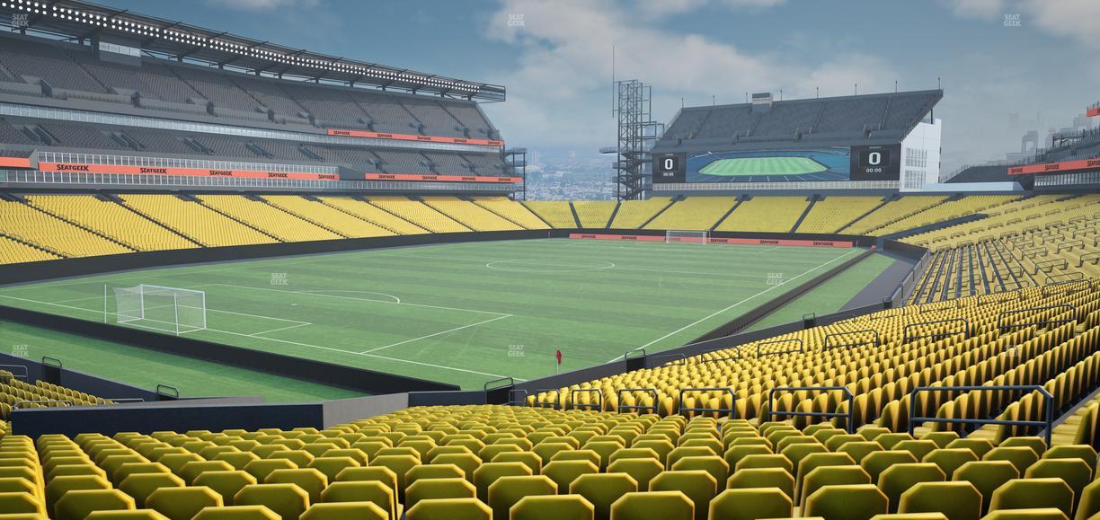 Lincoln Financial Field - Section Category 1 Seat View