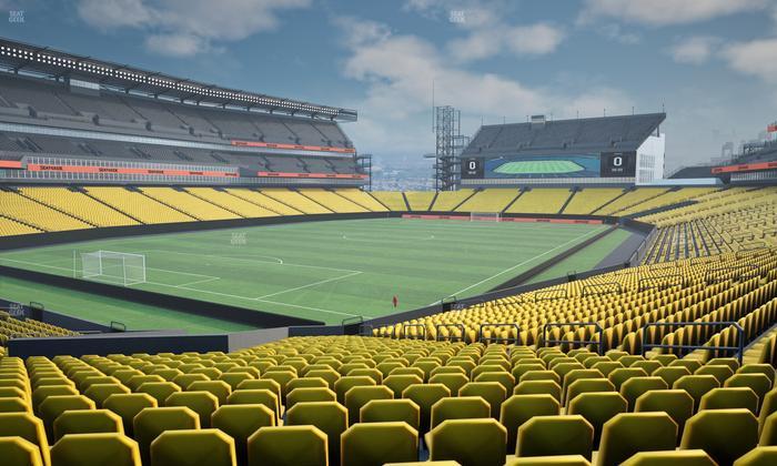 Lincoln Financial Field - Section Category 1 Seat View