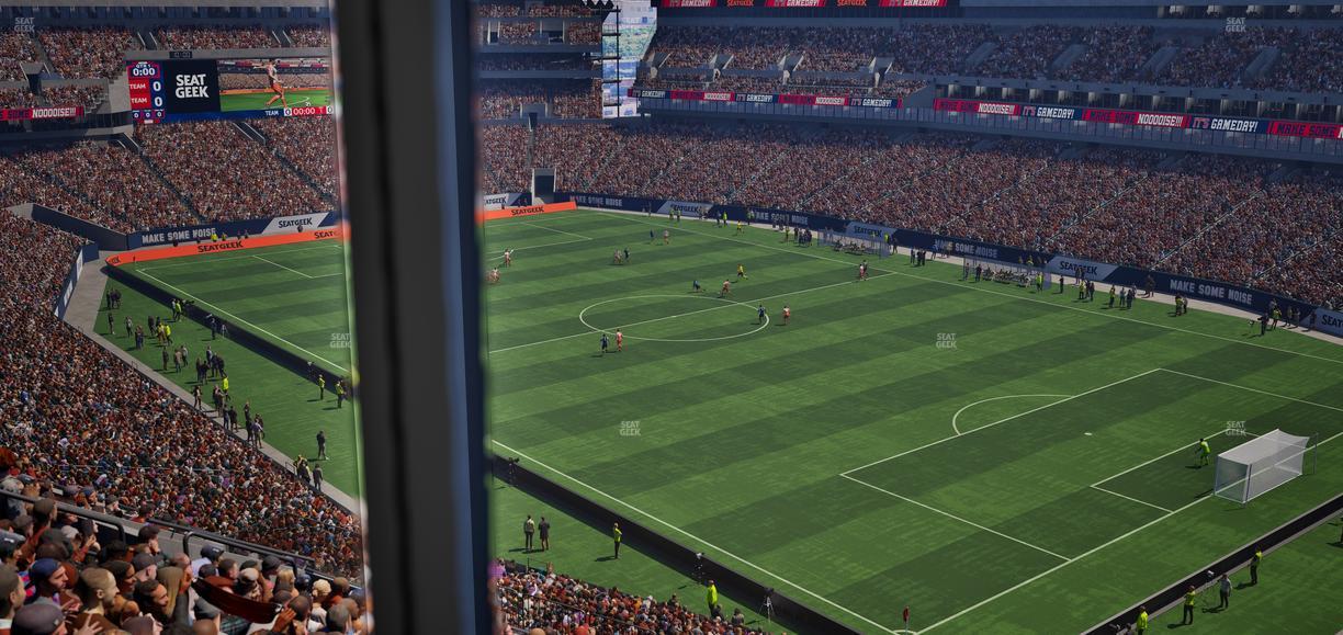 Lincoln Financial Field - Section Club Suite 101 Seat View