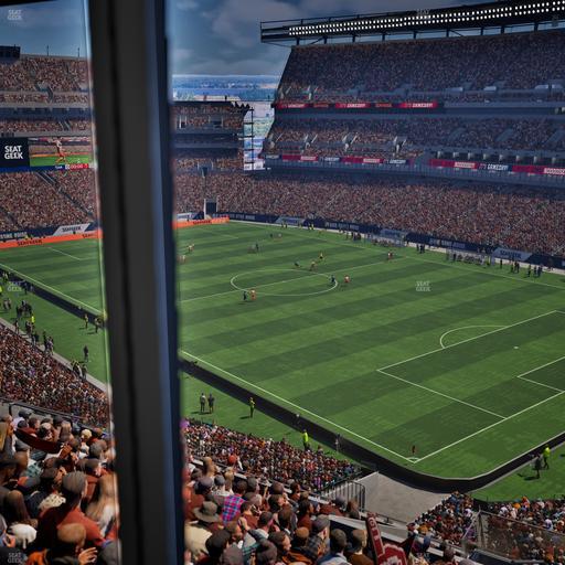 Lincoln Financial Field - Section Club Suite 101 Seat View