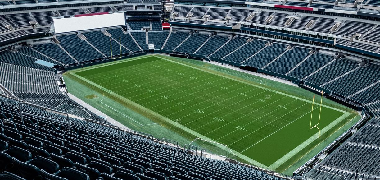 Lincoln Financial Field - Section Club Suite 101 Seat View