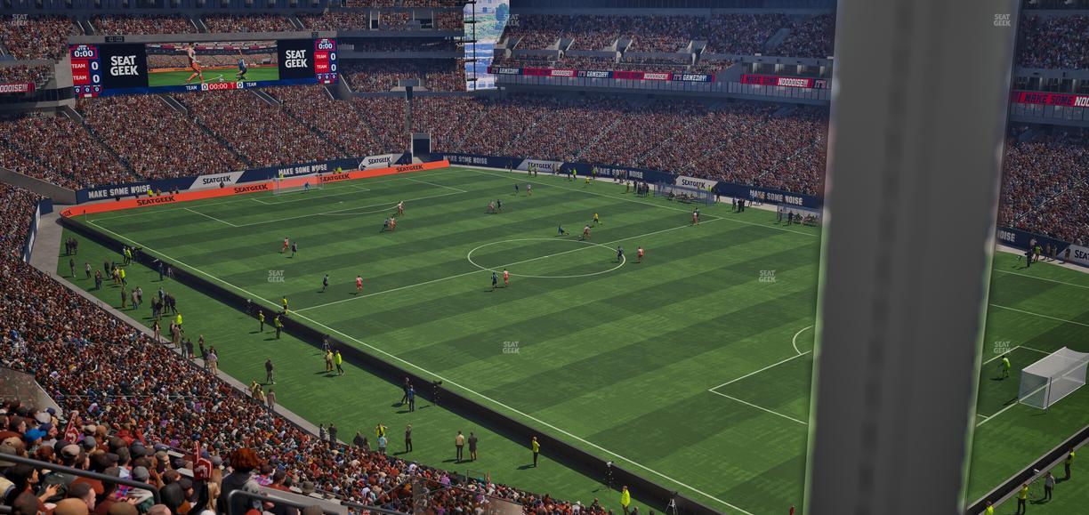 Lincoln Financial Field - Section Club Suite 102 Seat View