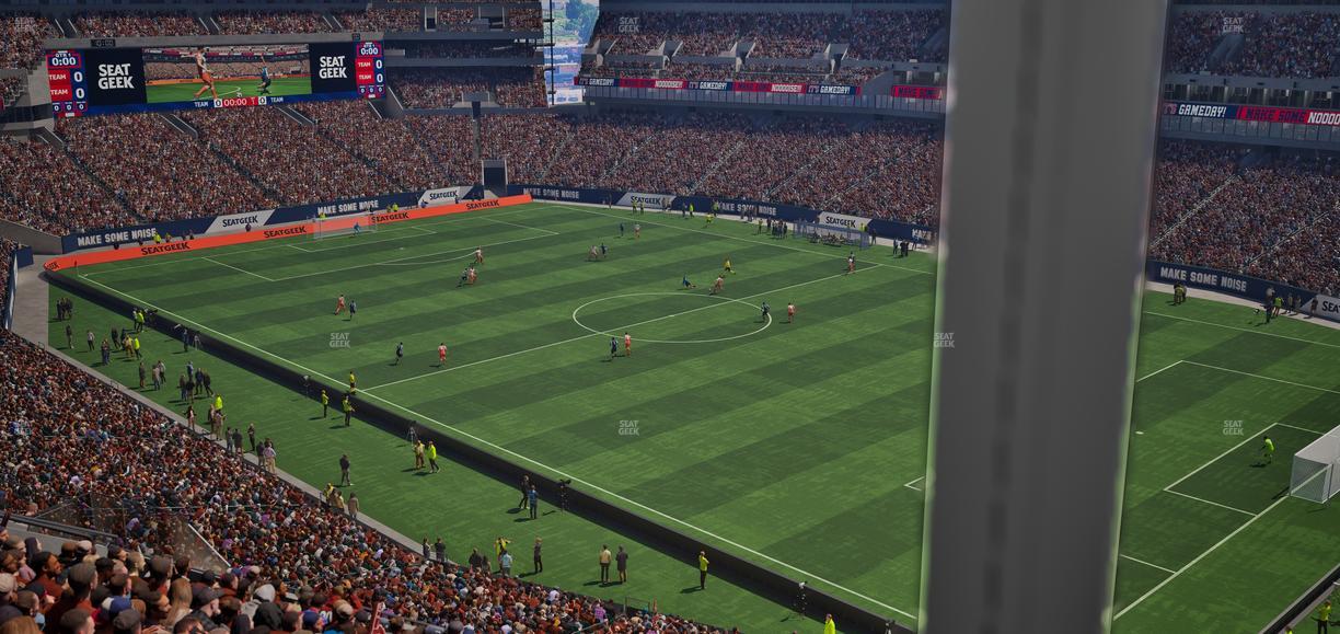 Lincoln Financial Field - Section Club Suite 103 Seat View