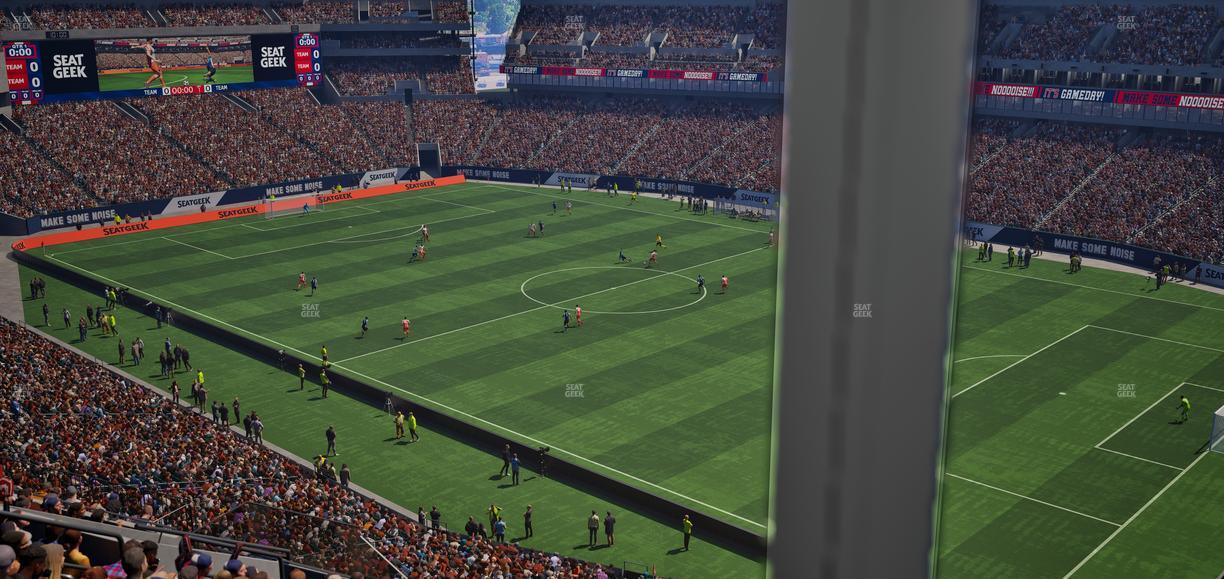 Lincoln Financial Field - Section Club Suite 104 Seat View