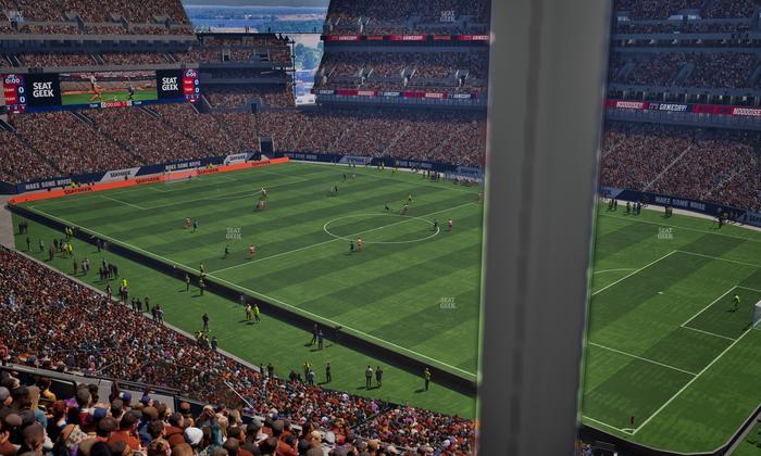 Lincoln Financial Field - Section Club Suite 104 Seat View