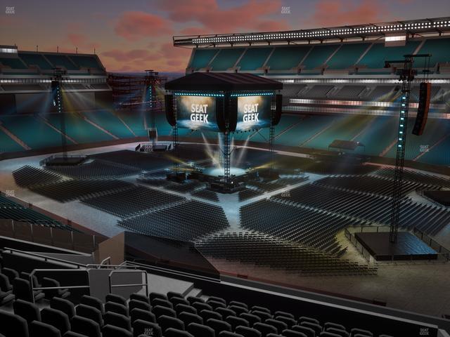 Lincoln Financial Field - Section Club Suite 105 Seat View