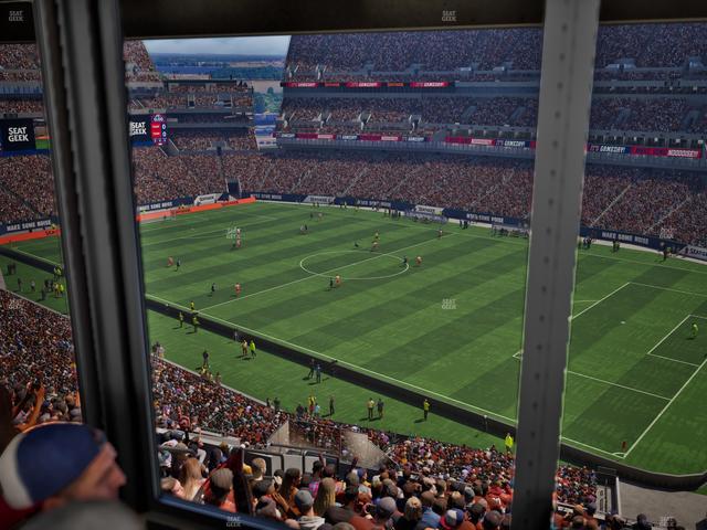 Lincoln Financial Field - Section Club Suite 105 Seat View Lincoln Financial Field - Section Club Suite 105 Seat View