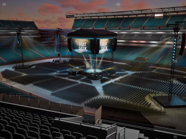 Lincoln Financial Field - Section Club Suite 106 Seat View