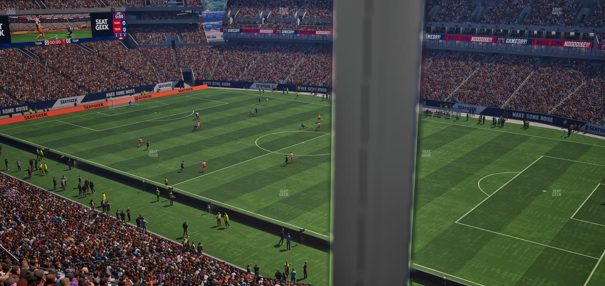 Lincoln Financial Field - Section Club Suite 106 Seat View