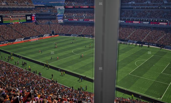 Lincoln Financial Field - Section Club Suite 106 Seat View