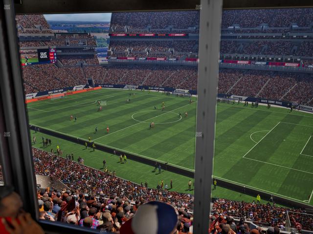 Lincoln Financial Field - Section Club Suite 107 Seat View Lincoln Financial Field - Section Club Suite 107 Seat View