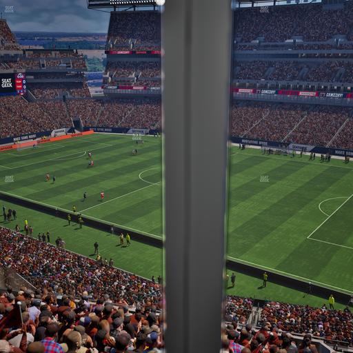 Lincoln Financial Field - Section Club Suite 107 Seat View