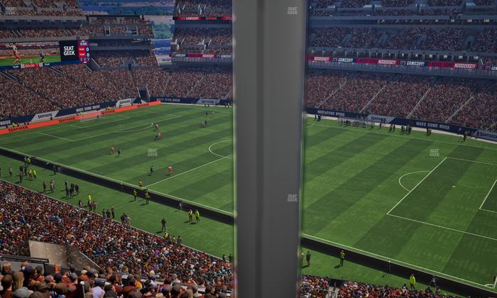 Lincoln Financial Field - Section Club Suite 107 Seat View