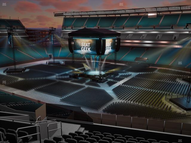 Lincoln Financial Field - Section Club Suite 108 Seat View