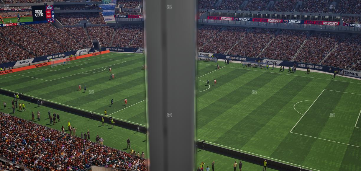 Lincoln Financial Field - Section Club Suite 108 Seat View