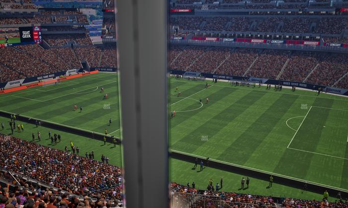 Lincoln Financial Field - Section Club Suite 109 Seat View