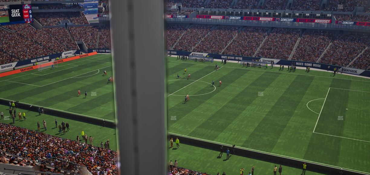 Lincoln Financial Field - Section Club Suite 110 Seat View