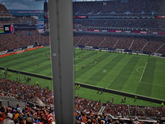 Lincoln Financial Field - Section Club Suite 110 Seat View