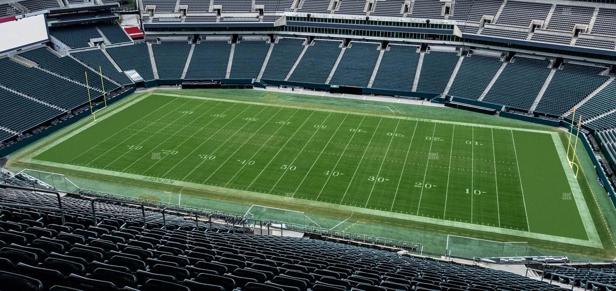 Lincoln Financial Field - Section Club Suite 113 Seat View