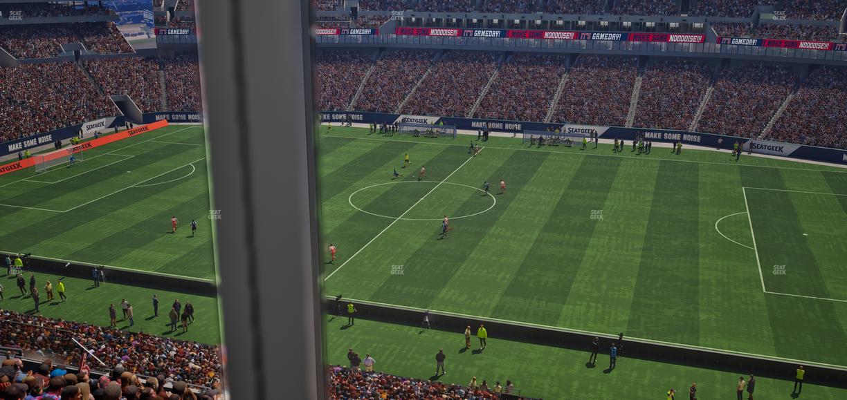 Lincoln Financial Field - Section Club Suite 113 Seat View