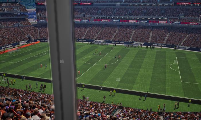 Lincoln Financial Field - Section Club Suite 113 Seat View