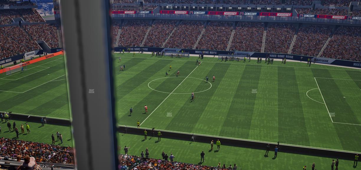 Lincoln Financial Field - Section Club Suite 114 Seat View