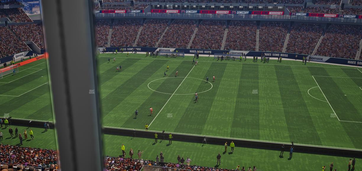 Lincoln Financial Field - Section Club Suite 115 Seat View