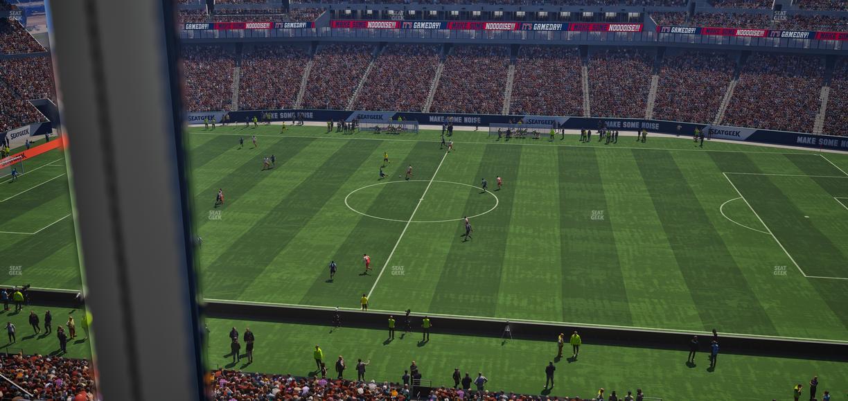 Lincoln Financial Field - Section Club Suite 116 Seat View