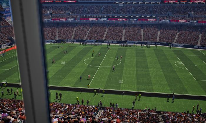 Lincoln Financial Field - Section Club Suite 116 Seat View