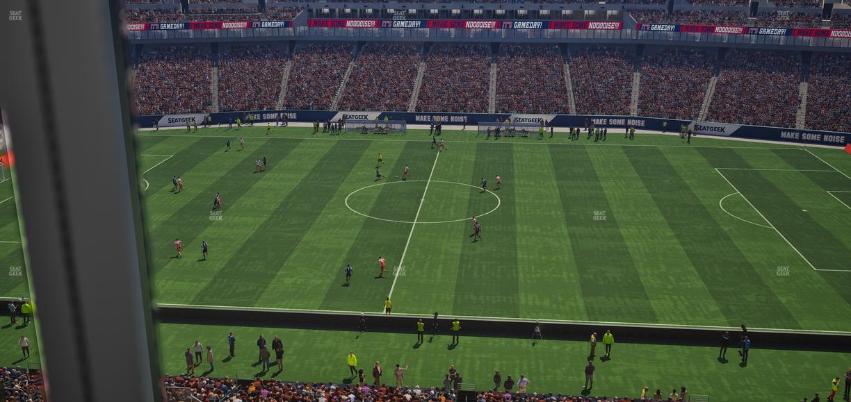 Lincoln Financial Field - Section Club Suite 117 Seat View